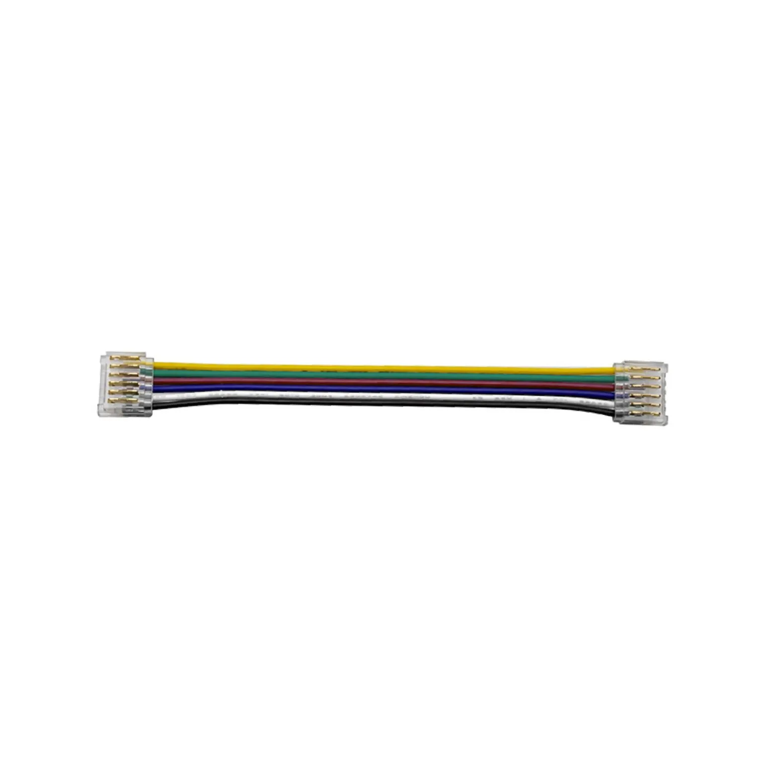 Noxion Led-Ljusslingor Naga - Ljusslingor 15cm Anslutningsstycke - Enkel (6pin/RGB+Dual Vit/12mm)