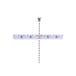 Noxion Led-Ljusslingor Naga 5 Meter Komplett set - Smart Wifi - 24V - 120LEDs/m - 9.6W/m - 930-965 Justerbar Vit | 8mm - IP20 - Bästa Färgåtergivning - SMD2835