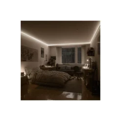 Noxion Led-Ljusslingor Naga 5 Meter Komplett set - Smart Wifi - 24V - 320LEDs/m - COB - 8W/m - 940 Kallvit | 8mm - IP20 - Bästa Färgåtergivning