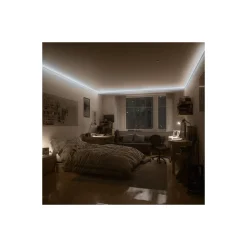 Noxion Led-Ljusslingor Naga 5 Meter Komplett set - Smart Wifi - 24V - 120LEDs/m - 9.6W/m - 965 Dagsljus | 8mm - IP20 - Bästa Färgåtergivning - SMD2835