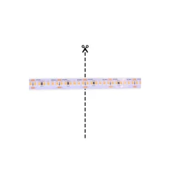 Noxion Led-Ljusslingor Naga 5 Meter IP20 SMD2835/240 24V 16W/m 930 /10mm/2m + DC Sladd