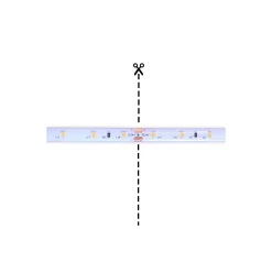 Noxion Led-Ljusslingor Naga 5 Meter 24V - 60LEDs/m - 4.8W/m - 927 Extra Varm Vit | 8mm - IP65 - Bästa Färgåtergivning - SMD2835