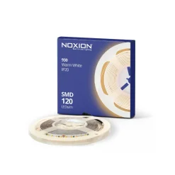 Noxion Led-Ljusslingor Naga 5 Meter IP20 SMD2835/120 24V 9.6W/m 930 /8mm/50mm + DC Sladd