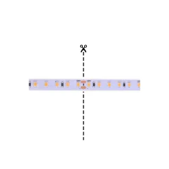 Noxion Led-Ljusslingor Naga 5 Meter IP20 SMD2835/120 24V 9.6W/m 927 /8mm/50mm + DC Sladd