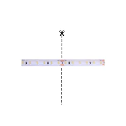 Noxion Led-Ljusslingor Naga 5 Meter 24V - 120LEDs/m - 9.6W/m - 965 Dagsljus | 8mm - IP65 - Bästa Färgåtergivning - SMD2835