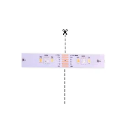 Noxion Led-Ljusslingor Naga 5 Meter Komplett set - Zigbee - 24V - 90LEDs/m - 12W/m - RGBW - 930-965 Justerbar Vit | 12mm - IP20 - Bästa Färgåtergivning - SMD2835+SMD5050