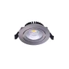 Noxion LED Lutningsbar Slim Spot Silver Runda 6W 550lm 60D - 927 Extra Varm Vit | 85mm - IP54 - Dimbar - Bästa Färgåtergivning