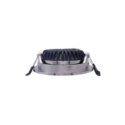Noxion LED Lutningsbar Slim Spot Silver Runda 6W 550lm 60D - 927 Extra Varm Vit | 85mm - IP54 - Dimbar - Bästa Färgåtergivning