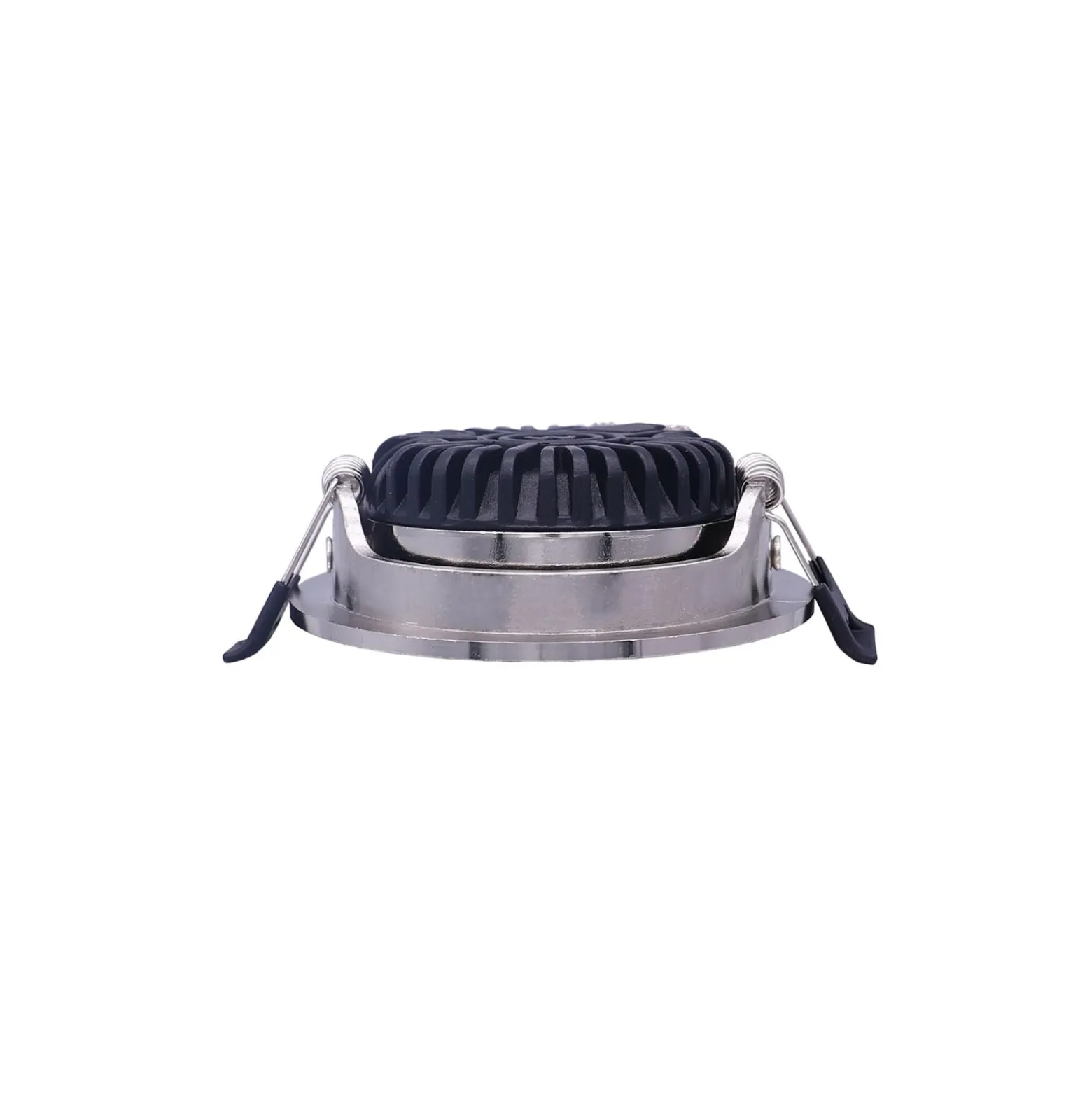 Noxion LED Lutningsbar Slim Spot Silver Runda 6W 550lm 60D - 927 Extra Varm Vit | 85mm - IP54 - Dimbar - Bästa Färgåtergivning