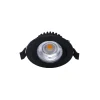 Noxion LED Lutningsbar Slim Spot Svart Runda 6W 550lm 60D - 927 Extra Varm Vit | 85mm - IP54 - Dimbar - Bästa Färgåtergivning