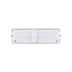 Noxion LED Nöd Entréarmatur | Wall/Takmonterad | 8.5W 500lm - 865 Dagsljus | 20m Betraktningsavstånd - 3 Timmar Nödbelysning - IP65 - Inkl. 4 Riktningar