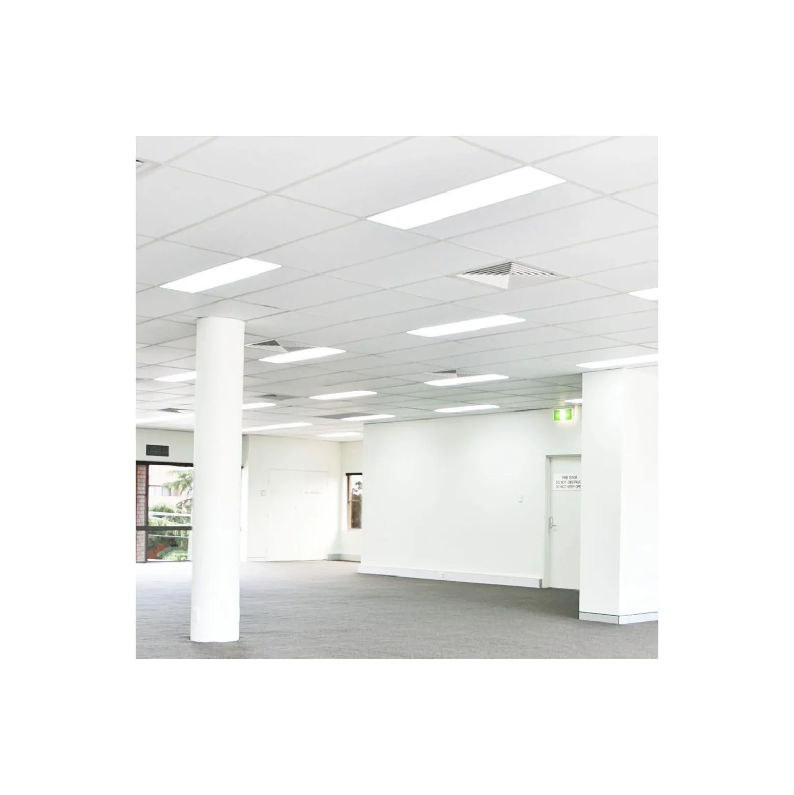 Noxion LED Panel Delta Pro Pronox V3.0 30W 3960lm - 830 Varm Vit | 120x30cm - UGR <19 - Dali Dimbar