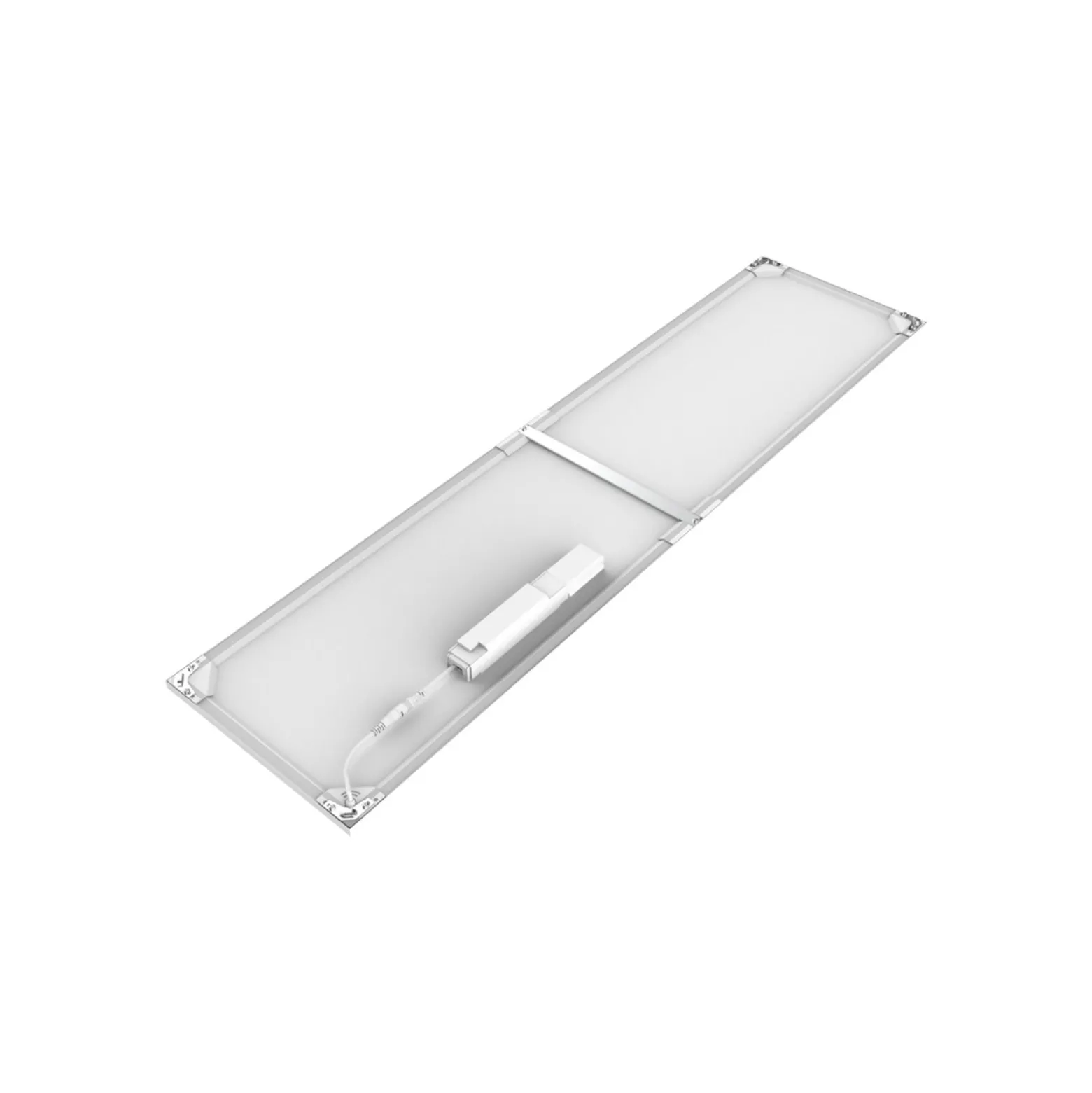 Noxion LED Panel Delta Pro V4 Aluminium/Metall Vit 29W 3700lm - 830 Varm Vit | 120x30cm - Dali Dimbar - UGR <22