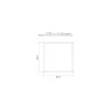 Noxion LED Panel Delta Pro V5 Highlum 36W 5040lm - 830-840 CCT | 60x60cm - UGR <19 - Sidelit - Philips Drivdon