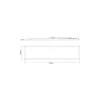 Noxion LED Panel Delta Pro V5 Highlum 36W 5040lm - 830-840 CCT | 120x30cm - UGR <19 - Sidelit - Philips Drivdon