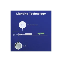 Noxion LED Panel Delta Pro V5 28W 3920lm - 840 Kallvit | 60x60cm - UGR <19 - Sidelit - Philips Drivdon