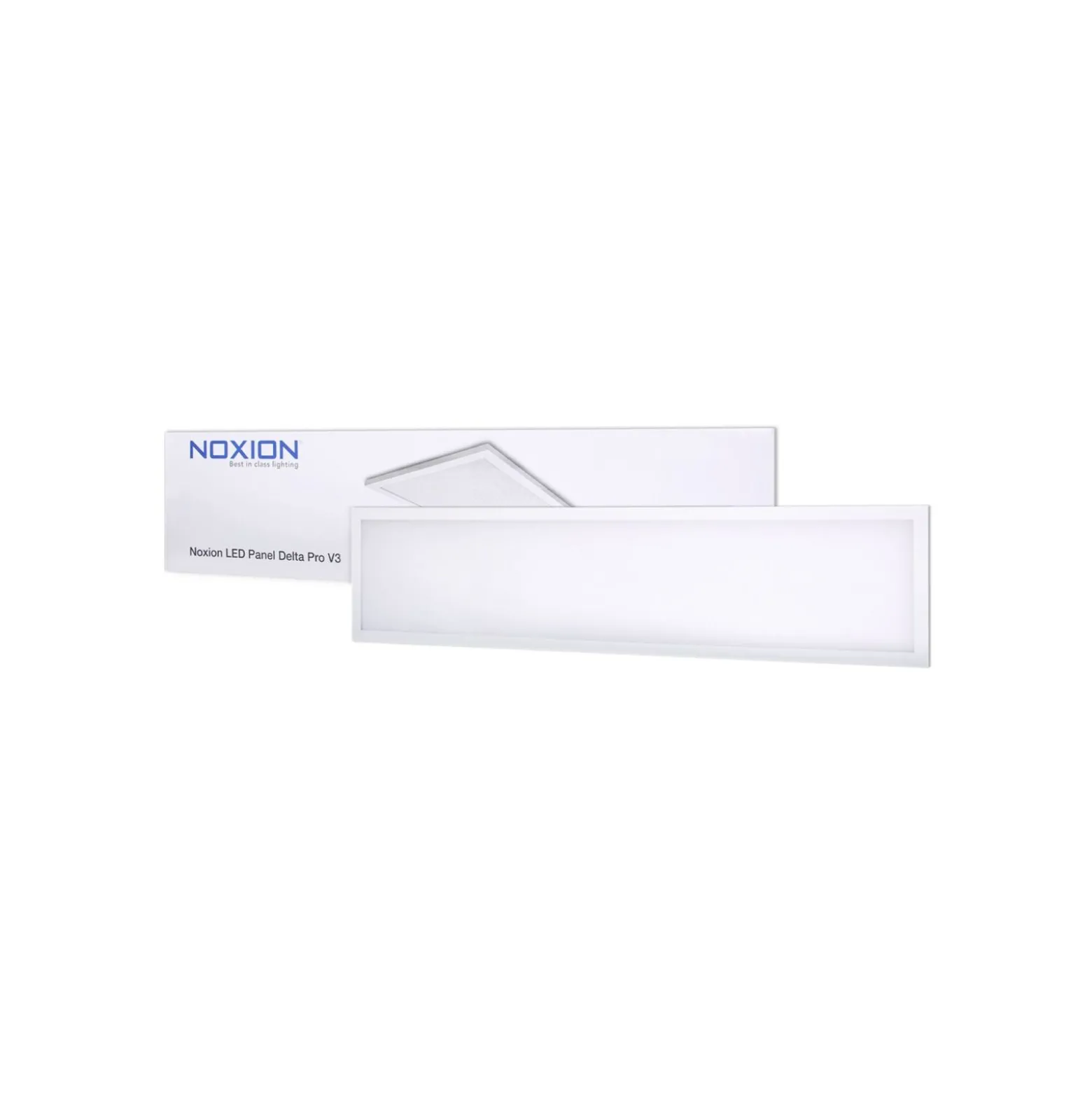 Noxion LED Panel Delta Pro V3 30W 3960lm - 830 Varm Vit | 120x30cm - UGR <19 - Philips Xitanium Drivdon