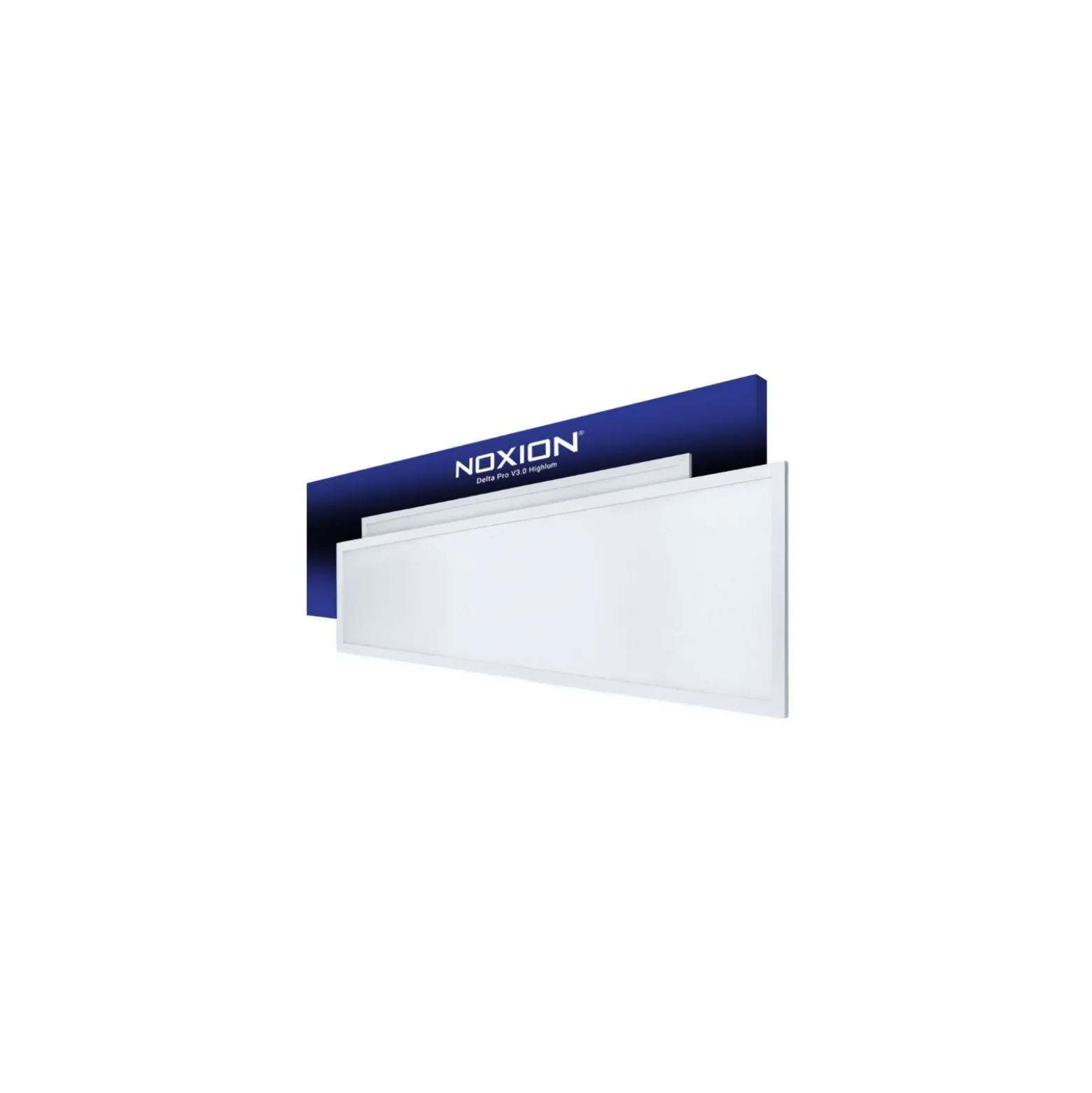 Noxion LED Panel Delta Pro V3 30W 3960lm - 830 Varm Vit | 120x30cm - UGR <19 - Philips Xitanium Drivdon - 3 Timmar Nödbelysning