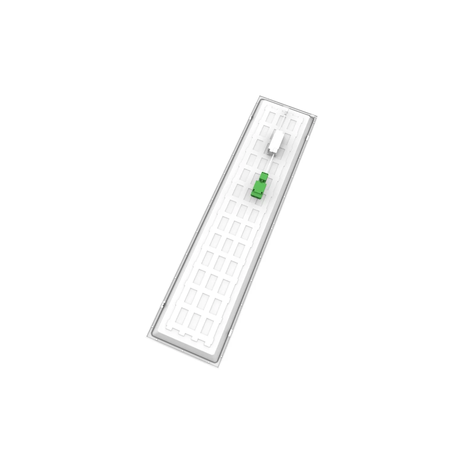 Noxion LED Panel Delta Ultra Efficiency - 200lm/W - 18W 3600lm - 840 Kallvit | 120x30cm - UGR<19 - Backlit