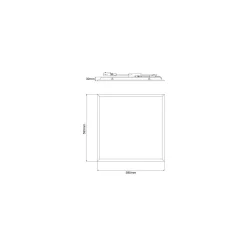 Noxion LED Panel Delta Value V5 Backlit 28W 3920lm 830/840 CCT | 60x60cm - < 22 - Philips Drivdon