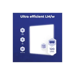 Noxion LED Panel Ecowhite V4.0 13W 1560lm - 830-840-865 CCT | 30x30cm - Philips driver