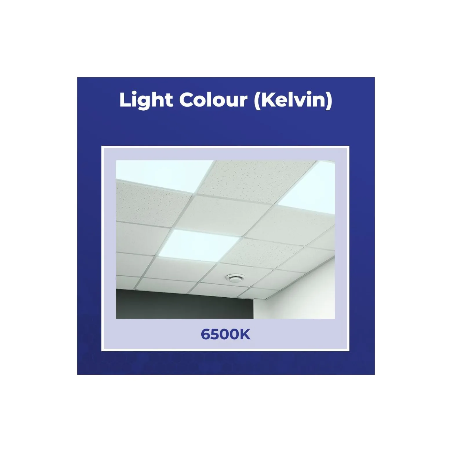 Noxion LED Panel Ecowhite V4.0 28W 3400lm - 865 Dagsljus | 60x60cm - Philips driver