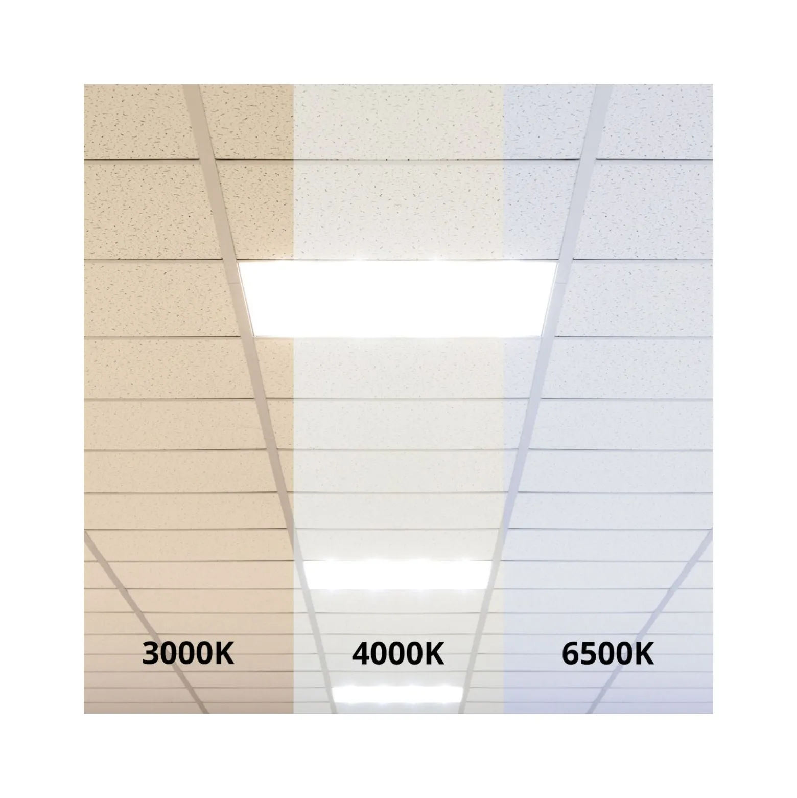 Noxion LED Panel Ecowhite V4.0 28W 3360lm - 830-840-865 CCT | 120x30cm - UGR <19