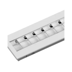 Noxion LED Panel Louvre Excell G2 15x150cm 3000K 38W UGR<15 Gloss Reflektor | Varm Vit - Ersättare 1x49W