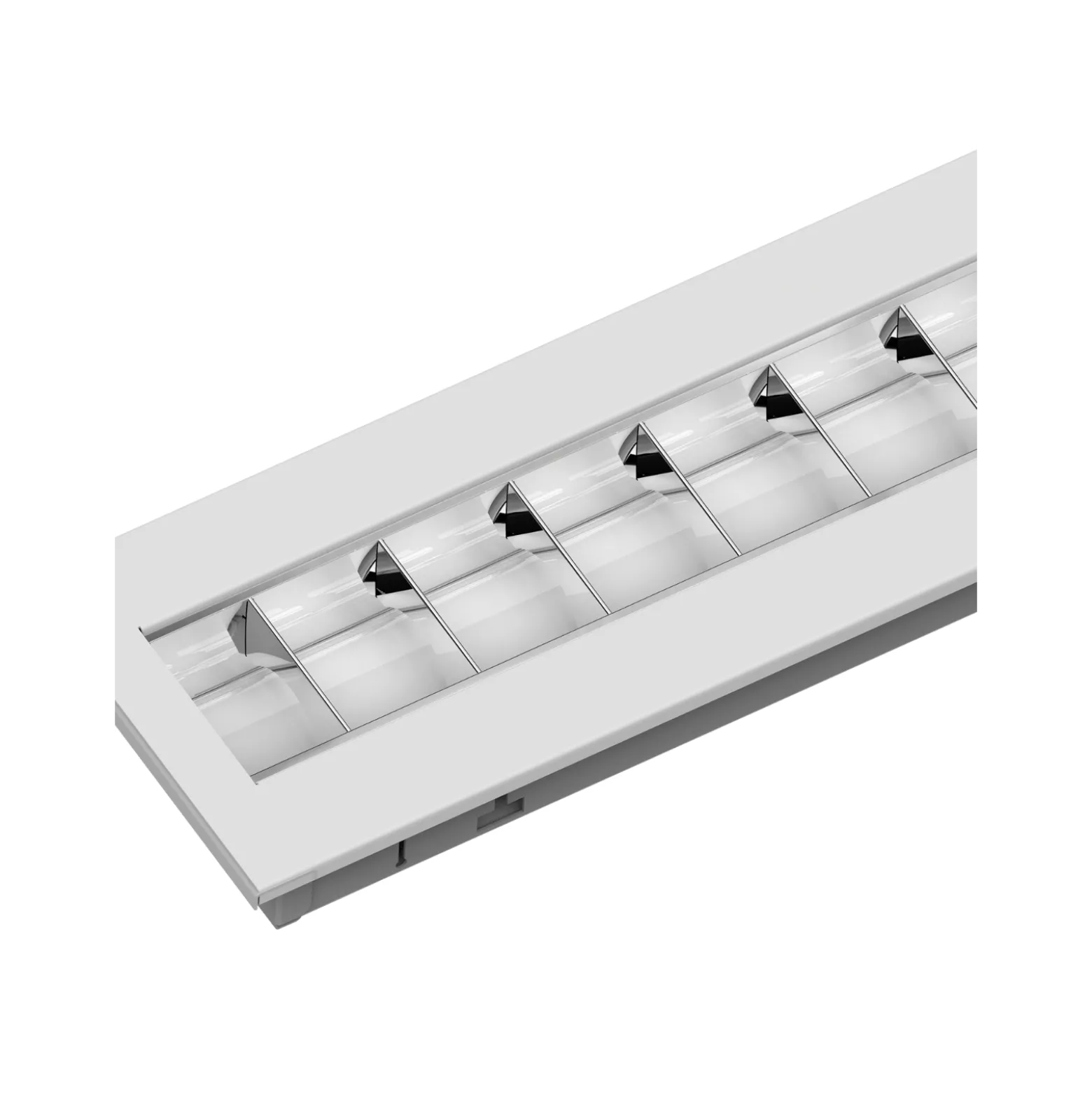 Noxion LED Panel Louvre Excell G2 15x150cm 4000K 38W UGR<15 Gloss Reflektor | Kallvit - Ersättare 1x49W