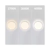 Noxion LED Plafond Pro Vit 20W 2000lm - 827-830-840 CCT | 300mm - IP66 - 3 timmar nödbelysning
