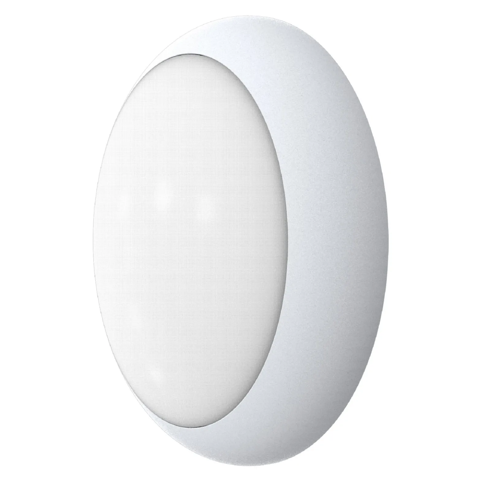 Noxion LED Plafond Pro V2 12/16/20W 2400lm - 830-840-865 CCT | 325mm - IP65 - Rörelse- och Ljussensor + Ring Vit
