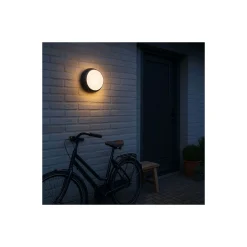 Noxion LED Plafond Pro V2 12/16/20W 2400lm - 830-840-865 CCT | 325mm - IP65 - Rörelse- och Ljussensor + Ring Svart