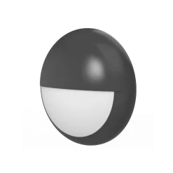 Noxion LED Plafond Pro V2 12/16/20W 2400lm - 830-840-865 CCT | 325mm - IP65 - Rörelse- och Ljussensor - 3 Timmar Nödbelysning + Ögonlock Ring Svart