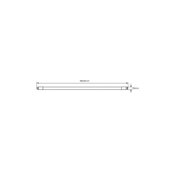 Noxion LED Rör T8 Avant Extreme (EM/Mains) High Output 11.2W 1575lm - 865 Dagsljus | 90cm - Ersättare 30W