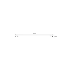Noxion LED Rör T8 Avant Extreme (EM/Mains) High Output 8.2W 1150lm - 830 Varm Vit | 60cm - Ersättare 18W