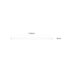 Noxion LED Rör T5 Avant Extreme (HF) High Efficiency 16W 2400lm - 840 Kallvit | 115cm - Ersättare 28W