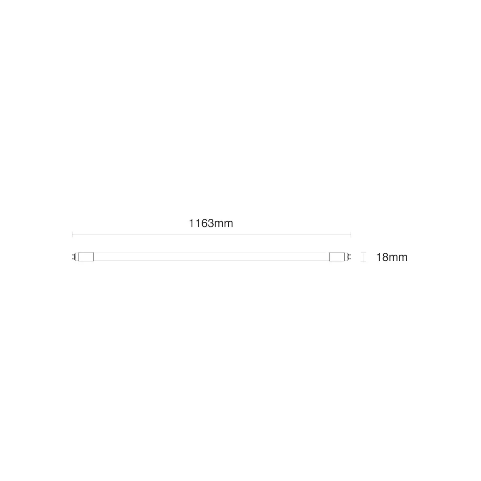 Noxion LED Rör T5 Avant Extreme (HF) High Efficiency 16W 2400lm - 840 Kallvit | 115cm - Ersättare 28W