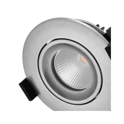 Noxion LED Spot Aqua Lutningsbar Brandsäker Aluminium 6W 400lm 36D - 927 Extra Varm Vit | Utskärning 92mm - IP65 - Bästa färgåtergivning - Dimbar