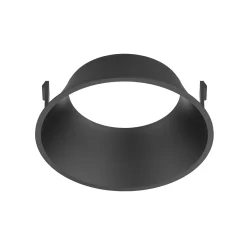 Noxion LED Spot Ares Djup ring Svart 6W 540lm 927-940 3CCT - med Inre Ring Svart | Utskärning 68mm