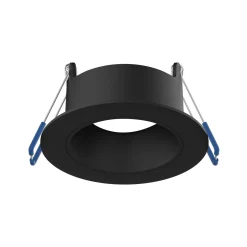 Noxion LED Spot Ares Djup ring Svart - med Inre Ring Svart | Utskärning 68mm - incl. GU10 Fitting