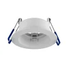 Noxion LED Spot Ares Djup ring Vit - med Inre Ring Svart | Utskärning 68mm - incl. GU10 Fitting