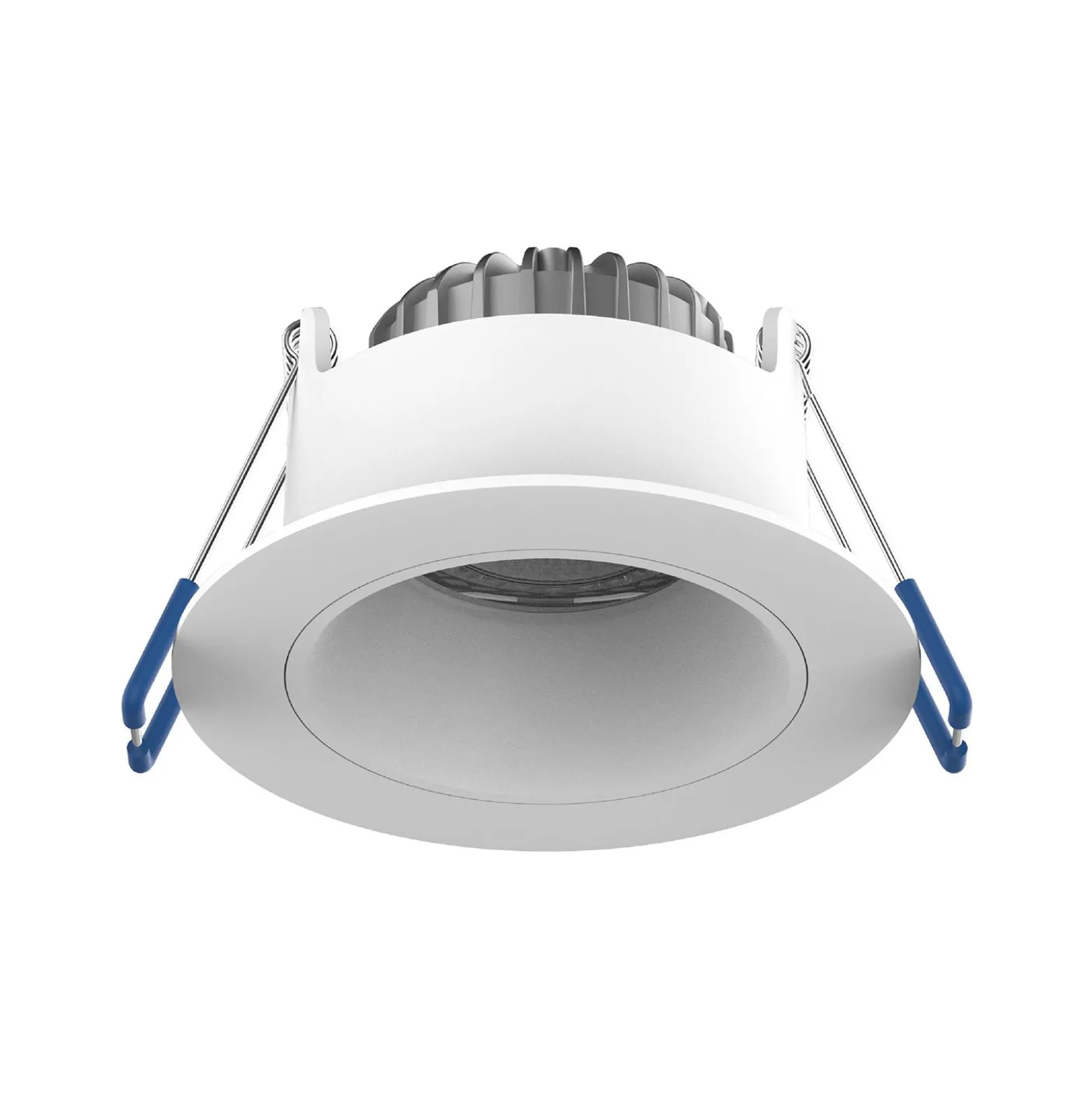 Noxion LED Spot Ares Djup Vit 6W 540lm 927-940 3CCT - med Inre Ring Vit| Utskärning 68mm