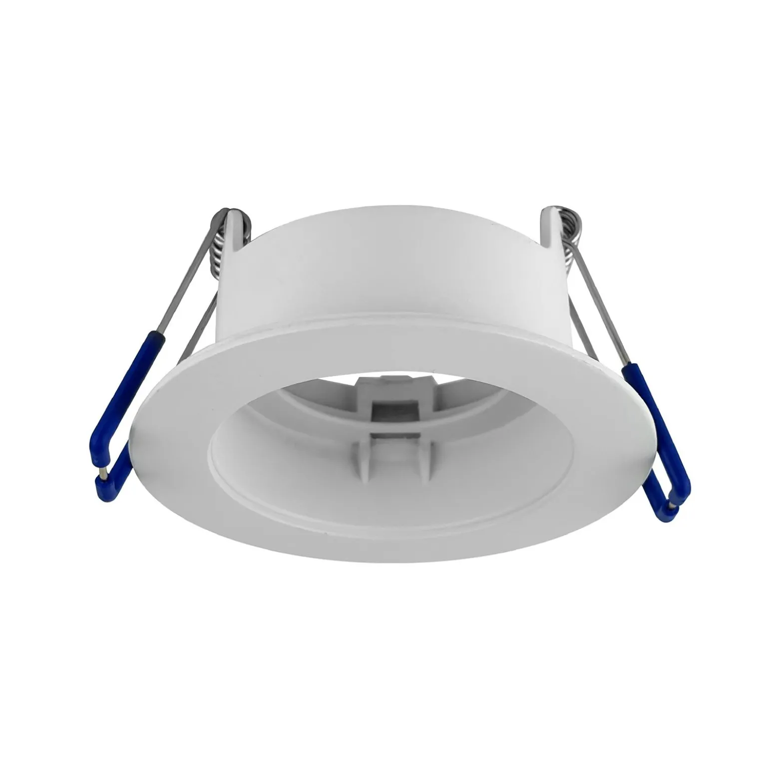Noxion LED Spot Ares Djup Vit 6W 540lm 927-940 3CCT - med Inre Ring Silver | Utskärning 68mm