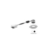 Noxion LED Spot Ares Fast Svart 6W 540lm - 927-940 3CCT | Utskärning 68mm