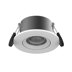 Noxion LED Spot Ares Firerated 6W 540lm 927-940 3CCT- Lutningsbar Vit| Utskärning 68mm