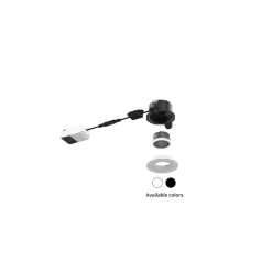 Noxion LED Spot Ares Firerated 6W 540lm 927-940 3CCT- Lutningsbar Vit| Utskärning 68mm
