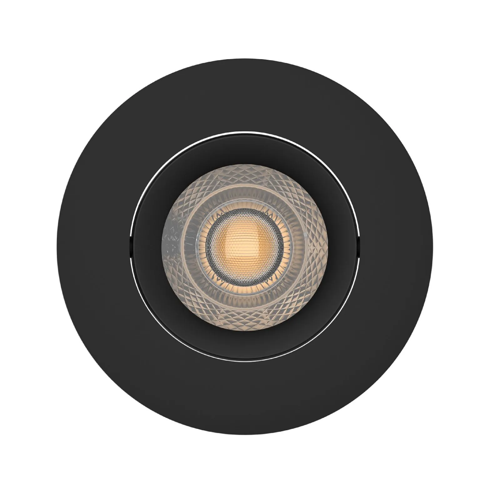 Noxion LED Spot Ares Lutningsbar Svart | Utskärning 68mm - incl. GU10 Fitting