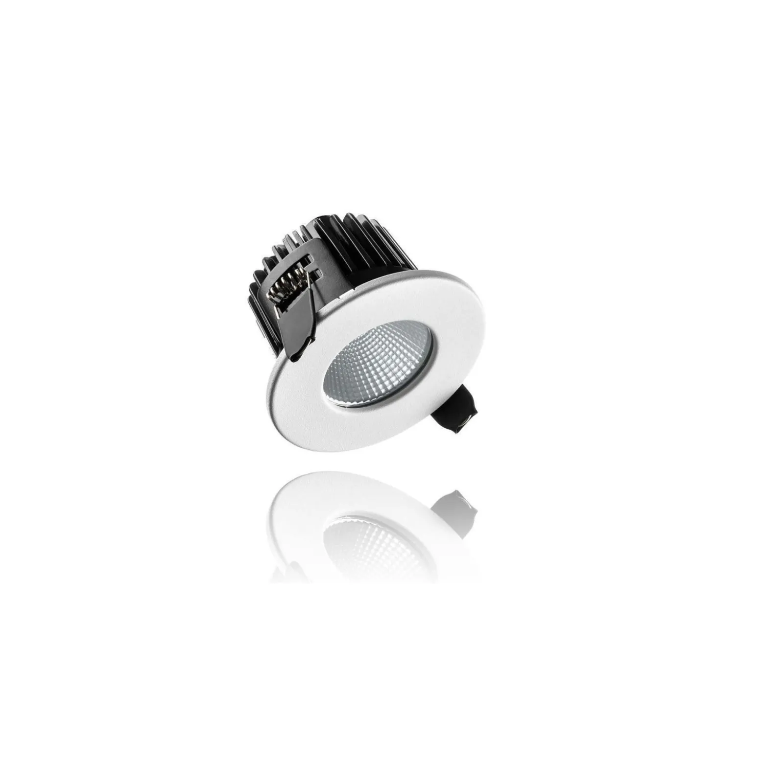 Noxion LED Spot Ember Brandsäker Aluminium 8W 585lm - 927 Extra Varm Vit | Utskärning 73mm - IP65 - Bästa färgåtergivning - Dimbar
