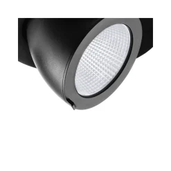 Noxion LED Spot Forza Svart 35W 3000lm 36D - 930 Varm Vit | 168mm - Bästa Färgåtergivning