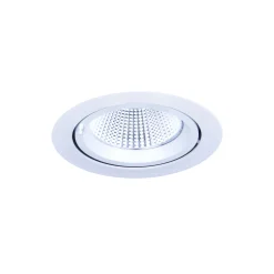 Noxion LED Spot Forza V2 Aluminium Vit 36W 4100lm 36D - 930-940-957 CCT | 160mm - Utskärning 145mm - Bästa Färgåtergivning